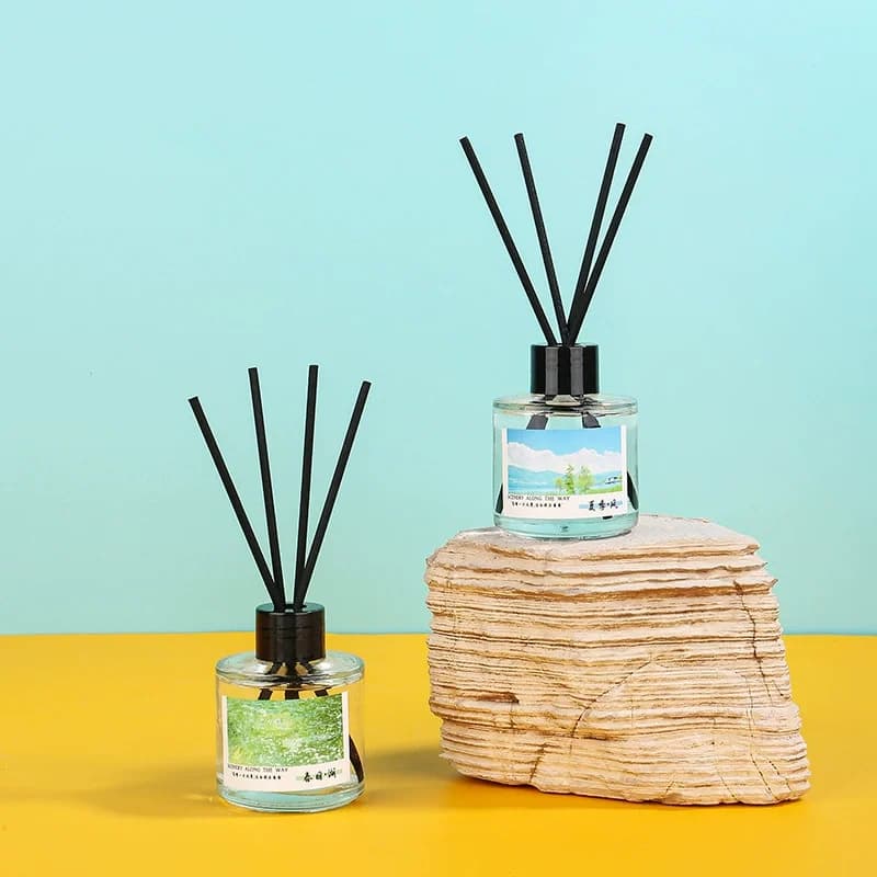 50ml Ancient Chinese Style Reed Diffuser Oils 4Scents Seasons Long-lasting Aromatherapy Oils Office/Home Fragrance Air Freshener