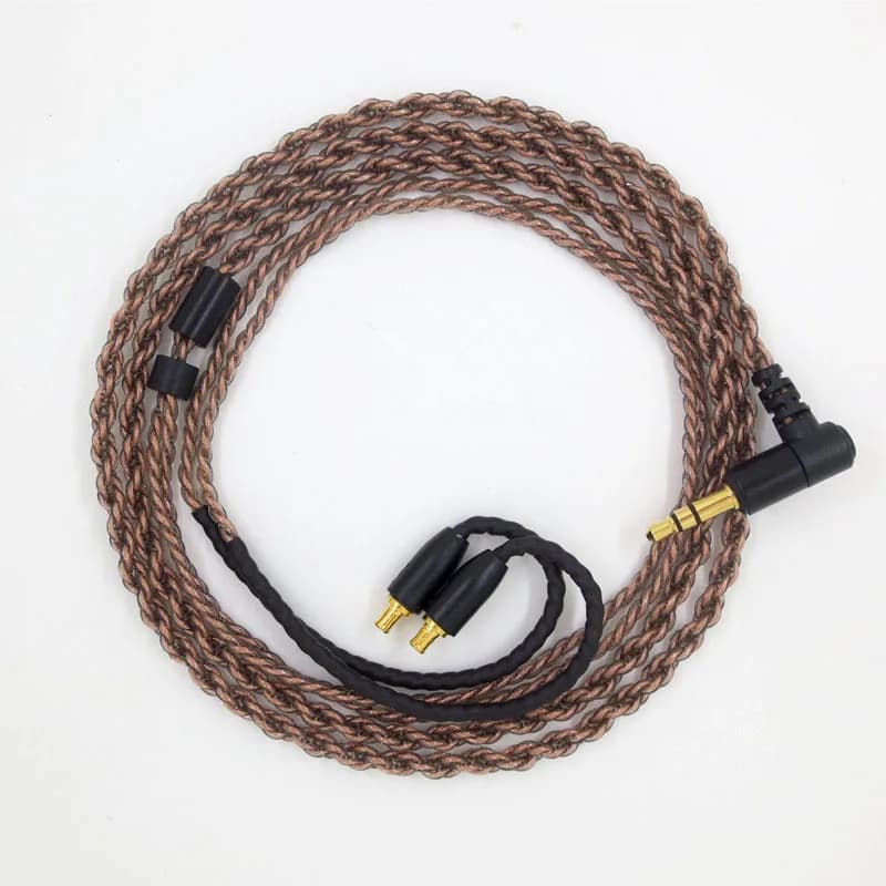120 cm A2DC Gaming Headphone Striped Audio Cable for ATH-LS50 E40 E70 CKR100 CKS1100