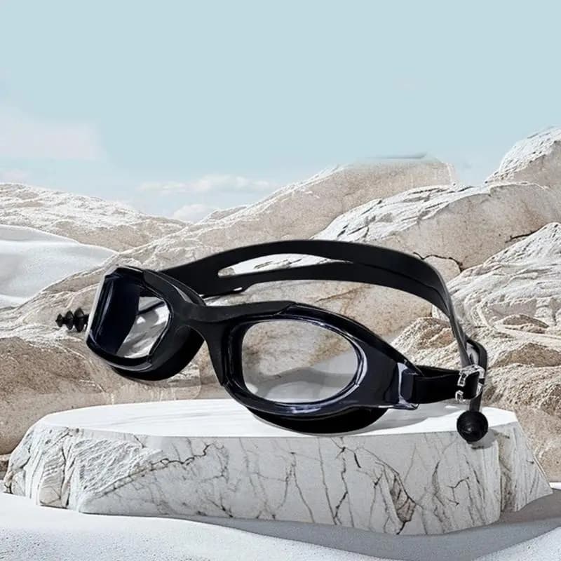 652F Occhialini da nuoto unisex Occhialini da nuoto a tenuta stagna Occhialini da sub per lo snorkeling con tappi per le da per
