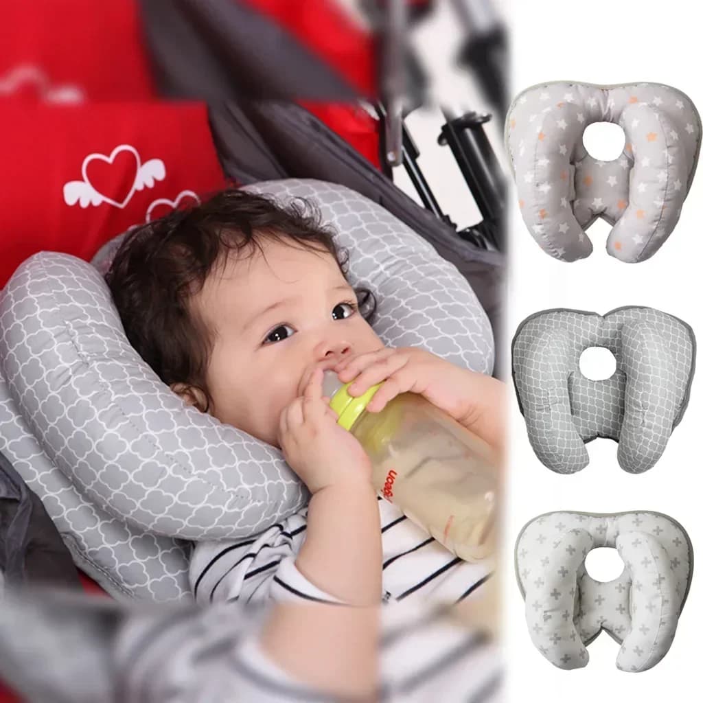 Cuscino per bambini Cuscino protettivo per seggiolino auto da viaggio Cuscini di supporto per la testa del collo Cuscini per neonati Poggiatesta a forma di U Cuscino per bambini 0-3 anni