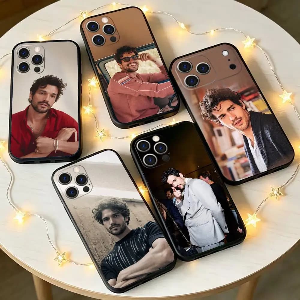 Cover per iPhone Actorp-Paul a-Antony Kelly in silicone morbido nero per iPhone 17, 16, 15, 14, 13, 12, 11 Plus, Pro Max, XS