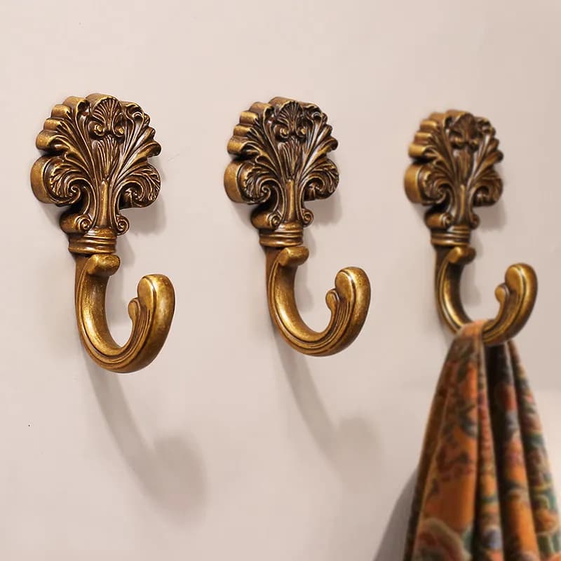 Appendiabiti da parete in metallo stile Mid-Century, multifunzionale, per ingresso, appendiabiti da parete per armadio, appendiabiti antico per cappelli e vestiti