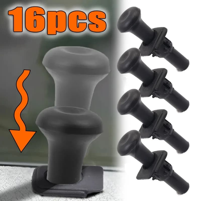 Perni della serratura della portiera dell'auto per Golf Mk2 Mk3 Scirocco Passat B2 Polo 4/8/16 pezzi perni della serratura della porta di sicurezza dell'auto