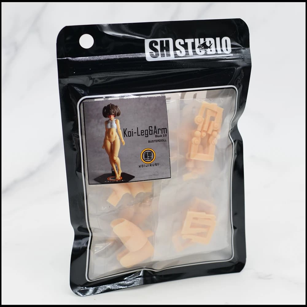 SH MU073S BUSTERDOL 1/12 Anime giapponese bella ragazza Mecha GK parti di conversione per 6in Action Figure giocattoli di modello