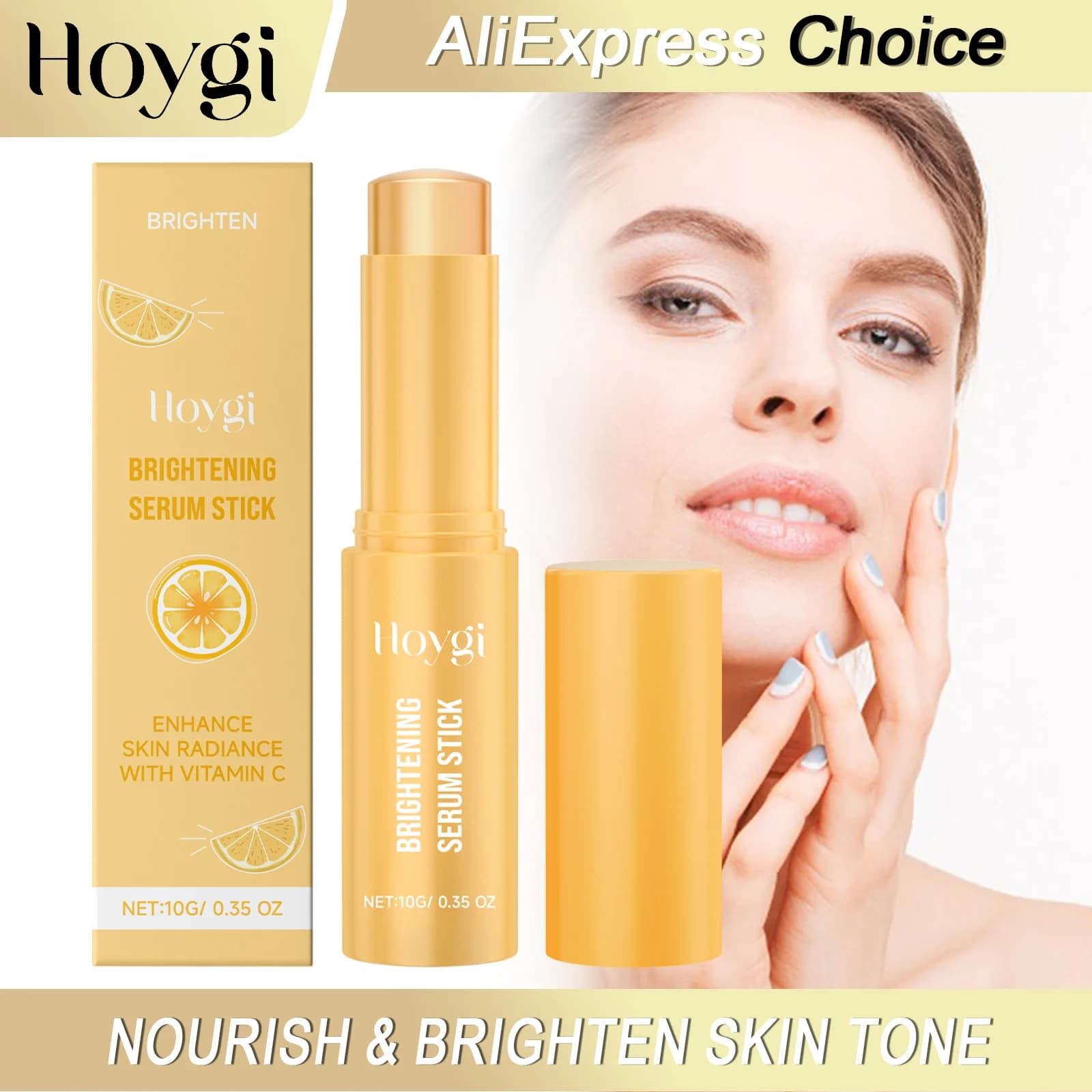 HOYGI Serum in vitamin C stick Improves dark spots Reduces melasm Lentins Corrector Revitalizing melanin Revitalizing Skin Care Cream