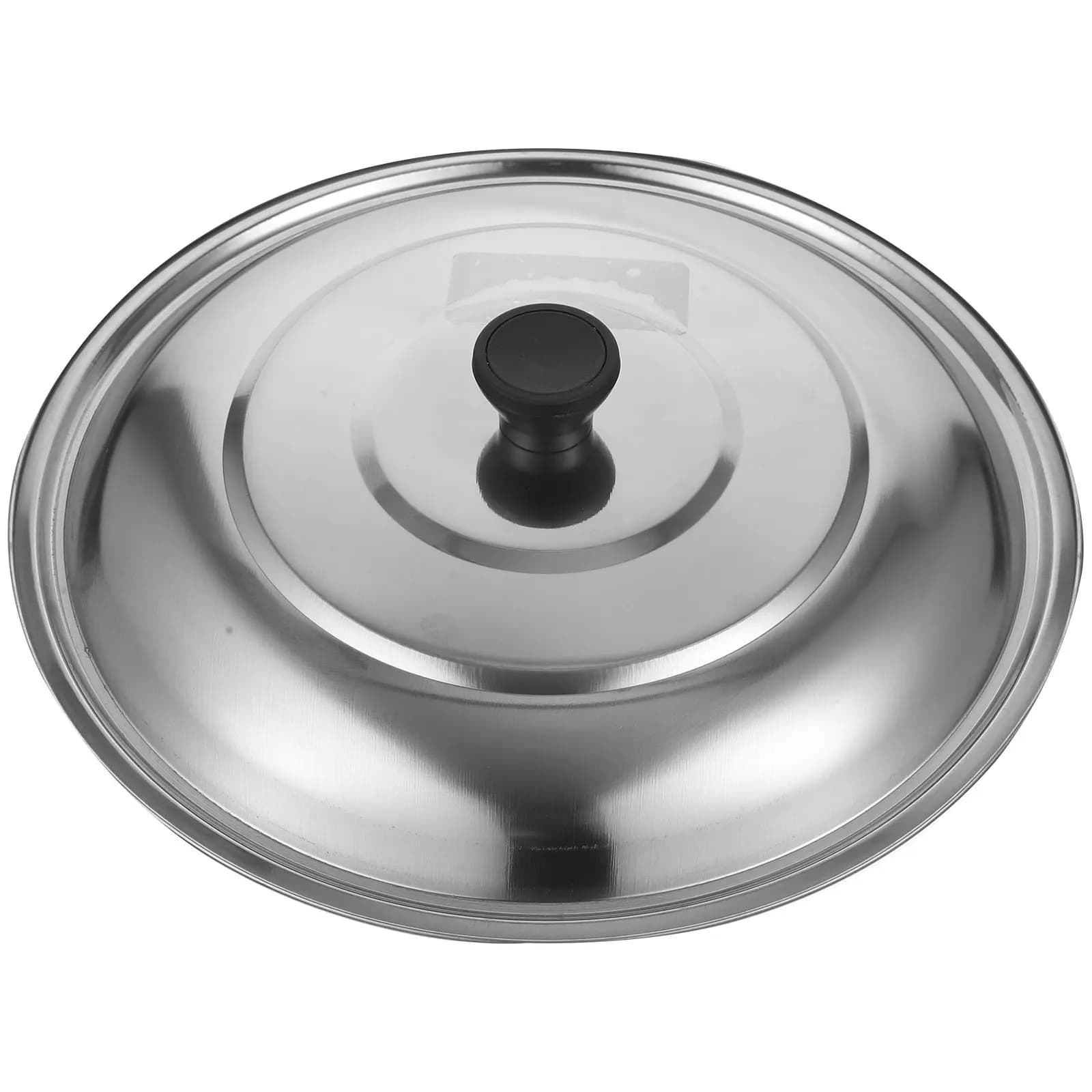 Stainless Steel Pot Lid Round Heavy Duty Cookware Cover for Pots Pans Saucepan Frying Pan Dishwasher Safe Anti Scald Handle