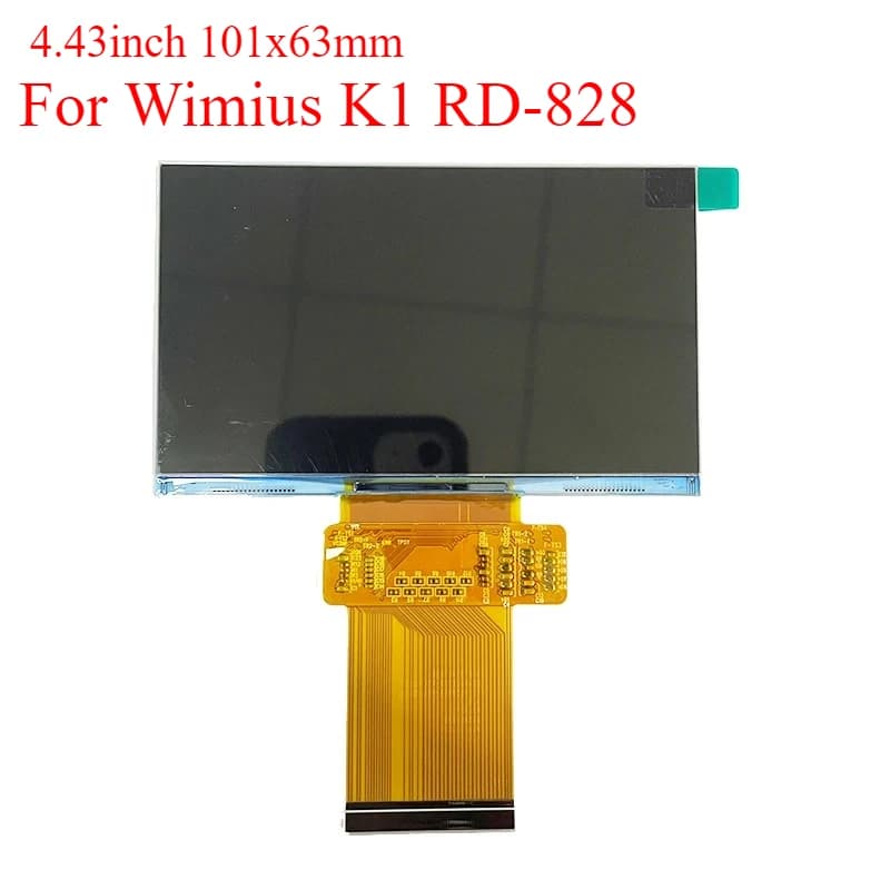 Nuovo DISPLAY LCD da 4.43 pollici 101x63mm per Wimius K1 RD-828 Proiettore Schermo fai da te Accessori per proiettori LCD Vetro polarizzato