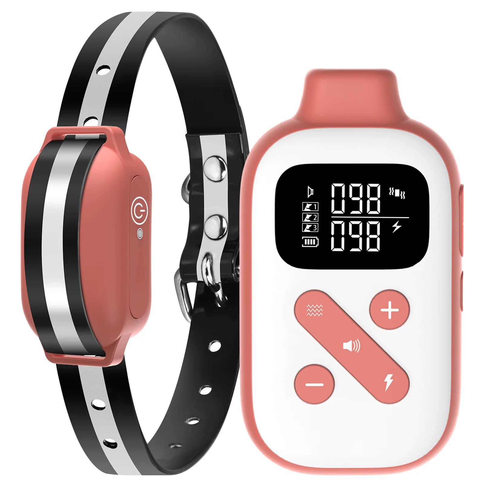 Waterproof Anti-Barking Dog Collar Remote Control Training Device Pet Training Aid Wholesale Plastic Anti-Disturbance