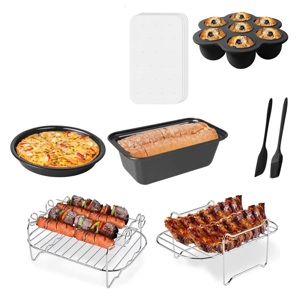 A21Q -1 Set Air Fryer Stand Accessories For Ninja Dual Air Fryer AF300UK, AF400UK & Most 3.7Qt - 4.2Qt