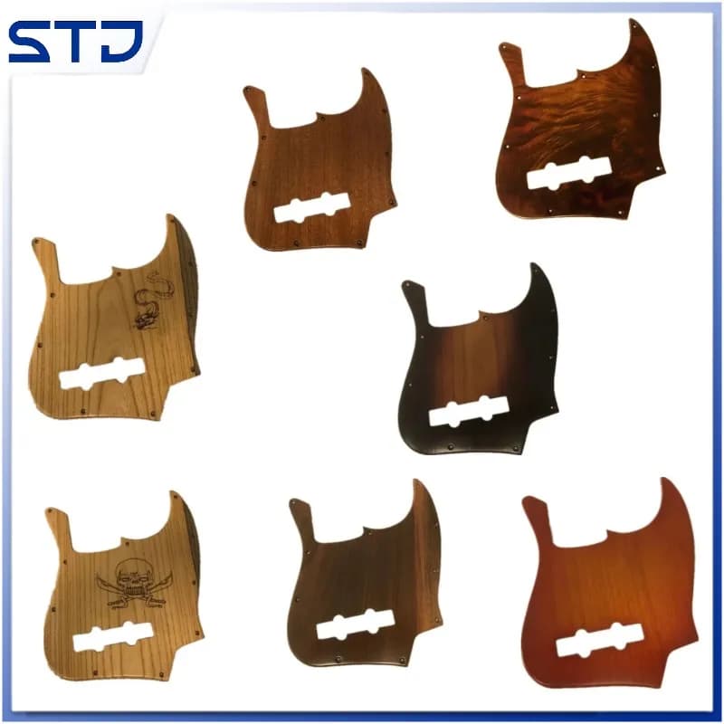 10 Holes 4 String Advanced Solid wood Guitar SSH Pickguard Pick Guard Scratch Plate parts