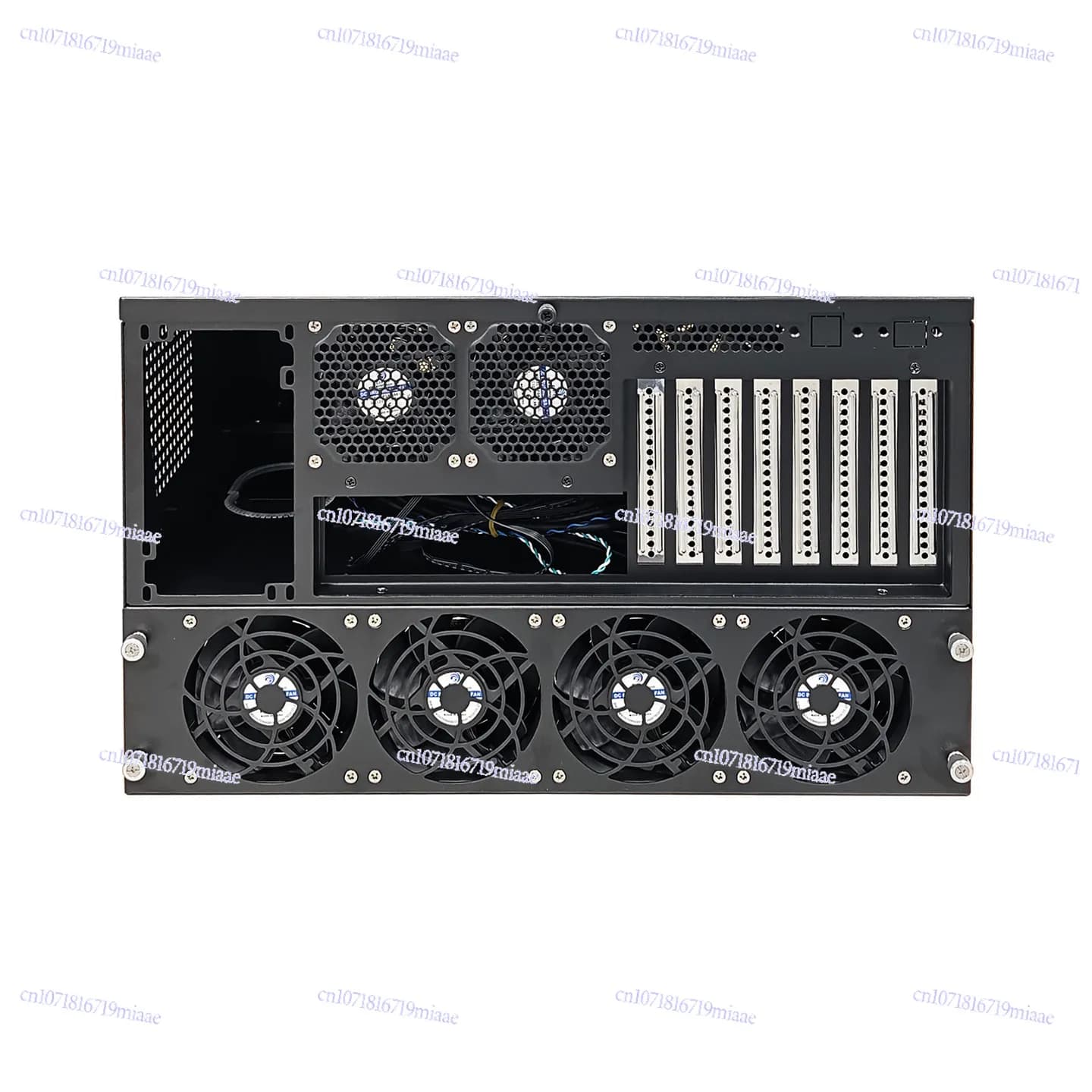 Il server di archiviazione montato su rack con telaio NAS a 12 dischi supporta il raffreddamento ad acqua a 360 gradi