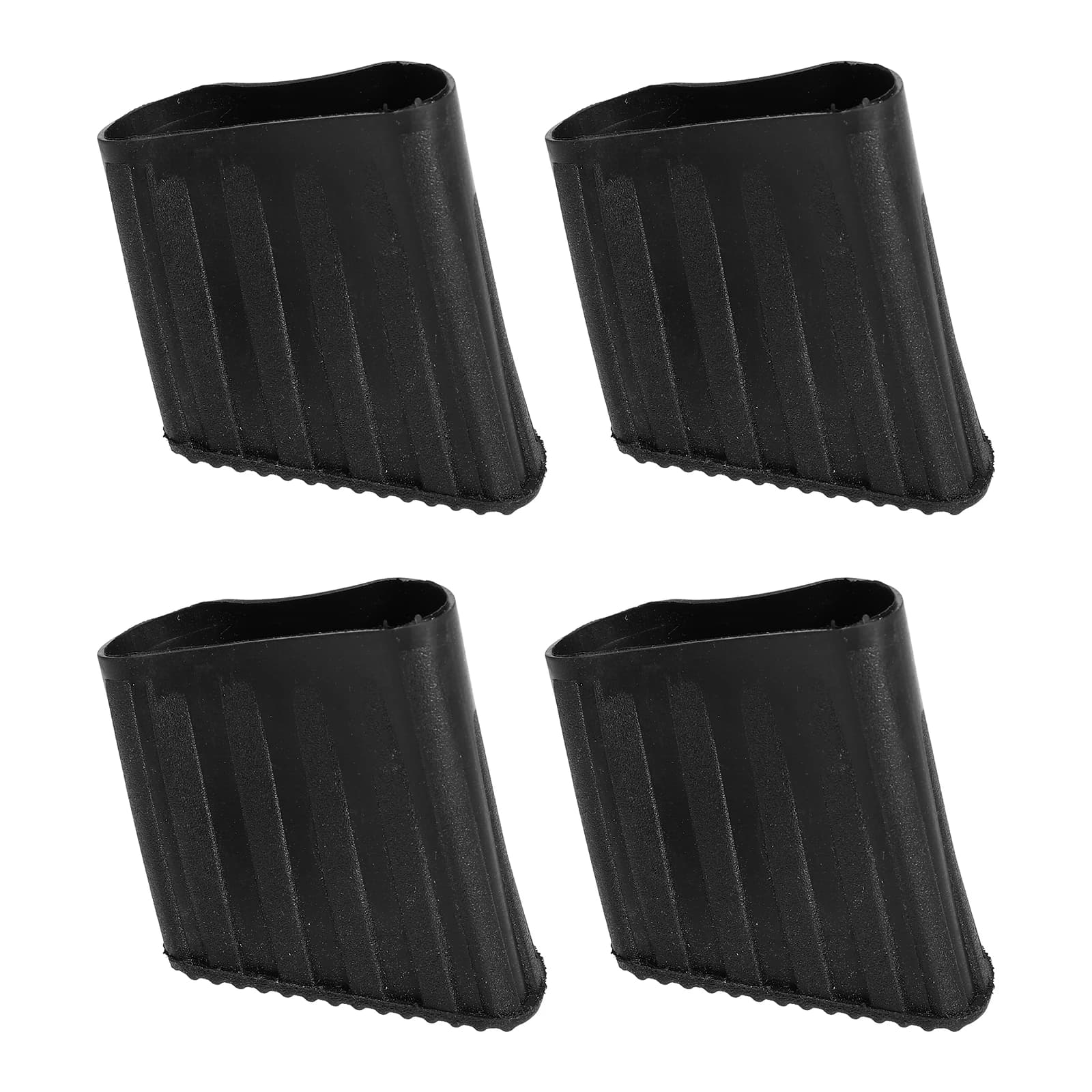 2/4Pc Piedi per scaletta in gomma Coperture per scaletta antiscivolo Cuscinetti per scaletta in gomma Manicotto isolante per piedi Copertura versatile per gamba per scaletta per la casa