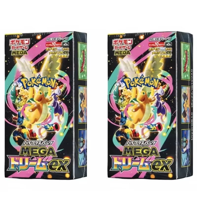 M2a Mega Dream Ex Mega Evolution Charizard Japanese Original Sealed High Class Booster Box 10 Packs Collectible Card Game Gifts
