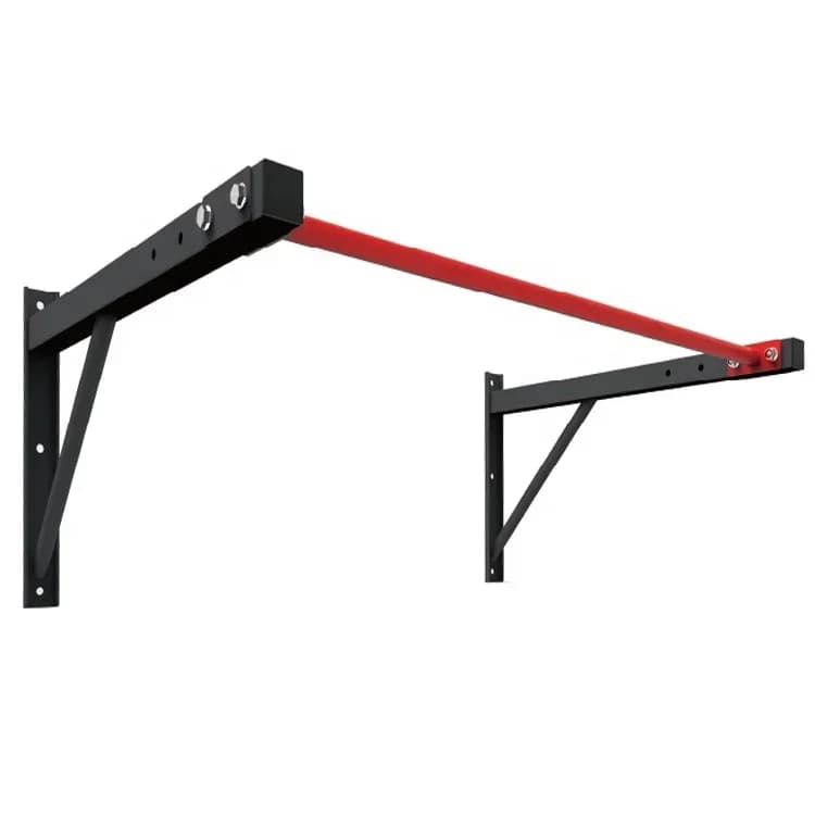 l Heavy Duty Traction Bar Wall Mounted Mukay Bar Home Fitness Equipment for Indoors Traction Bar for Force Training
