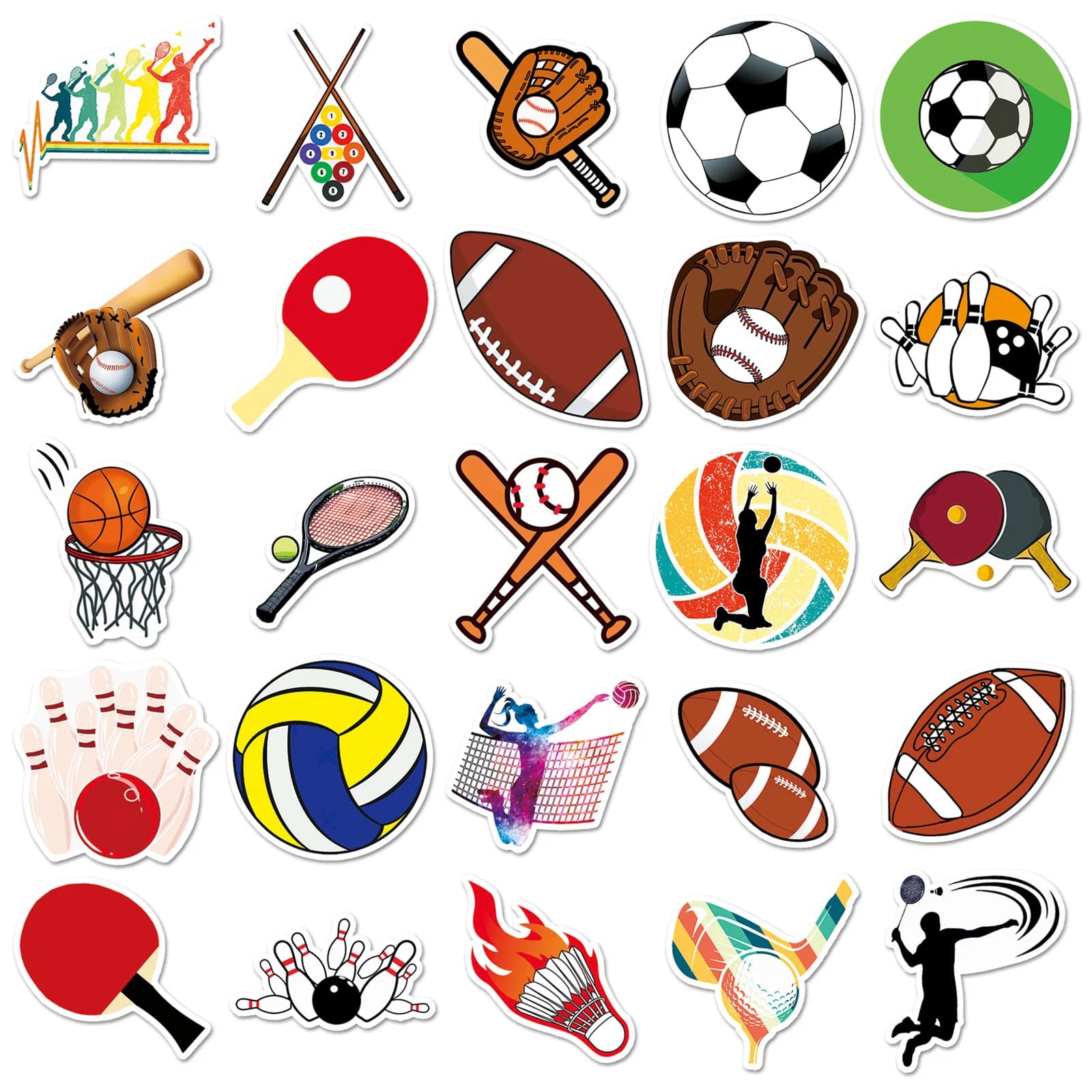 10/50 pieces custom sport ball sports ball volleyball baseball hockey decoration waterproof toys for kids