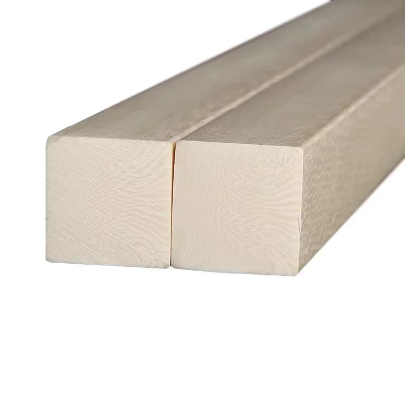 Barra quadrata in resina effetto avorio, blocco di legno stabilizzato, barra di mammut, resina per la lavorazione del legno stabilizzato 20mm 24mm 28mm