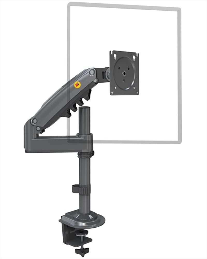 NB H100 Molla a gas 17-30 "LCD LED Supporto per monitor Braccio Full Motion Desktop Monitor ergonomico Staffa di montaggio per TV Carico 2-9 kg