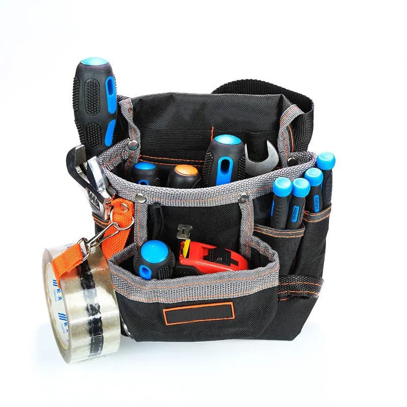 Tool Bag Belt Waist Bag Pouch Waist Pocket Outdoor Work Hand Tools Hardware Storage Electrician Gardening Tool