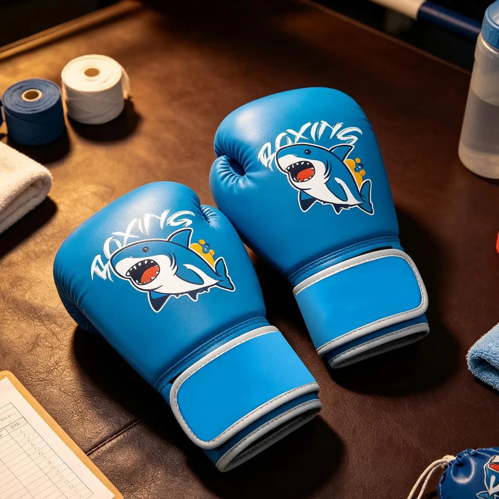 Kids Boxing Gloves PU Punching Mitten Boxing Mitts For Ages 7-12 Punching Bag Kickboxing Martial Art Karate Sports Fitness