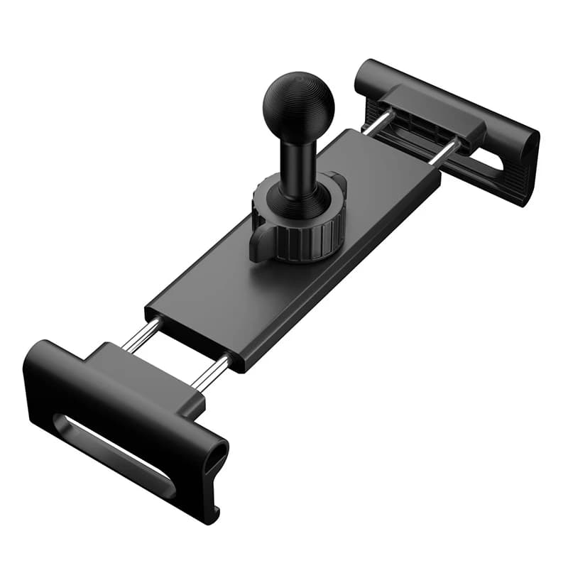 Supporto universale regolabile per tablet e smartphone con testa a sfera da 1 pollice, compatibile con testa a sfera da 17 mm e 25 mm, per tablet e smartphone da 4,5-13,5 pollici.