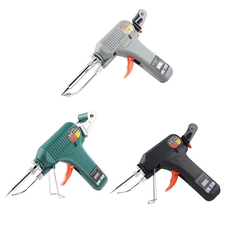 Pistola per saldatura con display digitale a LED da 80 W 120 W Tipo di riscaldamento interno Pistola per saldatore elettrico