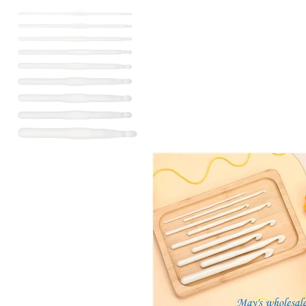 3-10 mm da 12 mm ACRILICI BIANCO ACCHET GUNCO PER IL MIGLIO MITTINA DELLA HOBBYISTER 448A