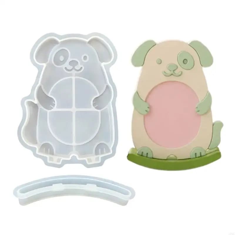 Animal Silicone Molds for Handmade Soap Photo Frame Multipurpose Silicone Mould for Epoxy Resin J0MC