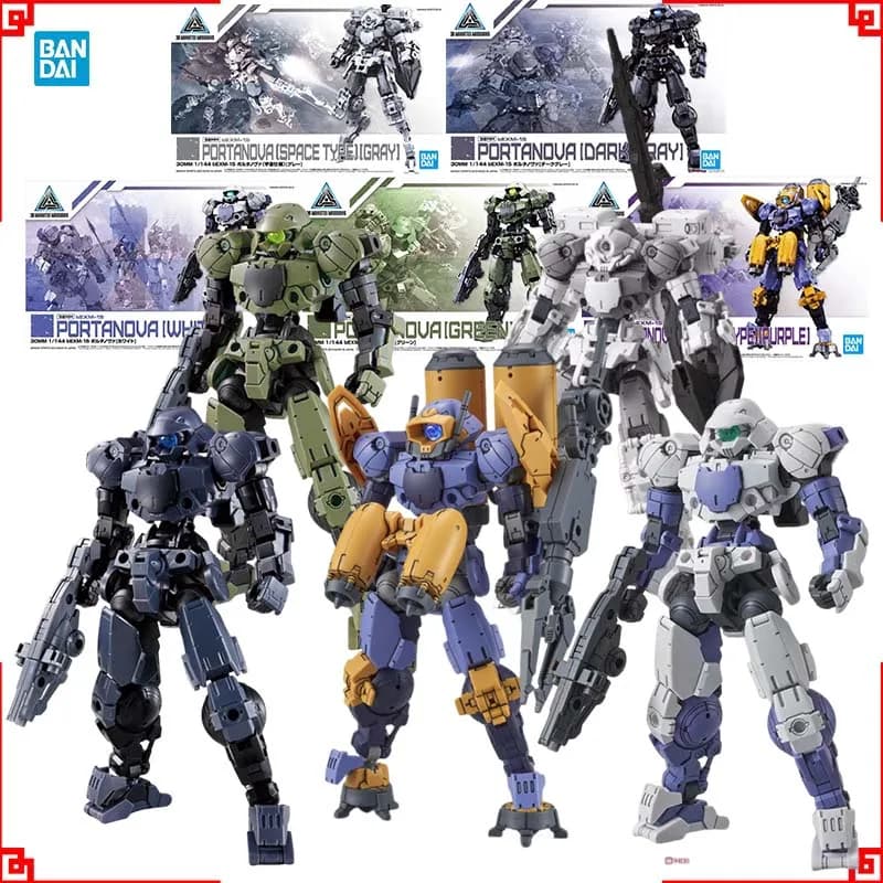 Bandai 30 Minuti Missioni Modello Kit 30 MILLIMETRI Porta Nova Verde Spazio Grigio Action Figure Kit di Costruzione Anime Figure Giocattoli Per Il Ragazzo Regalo