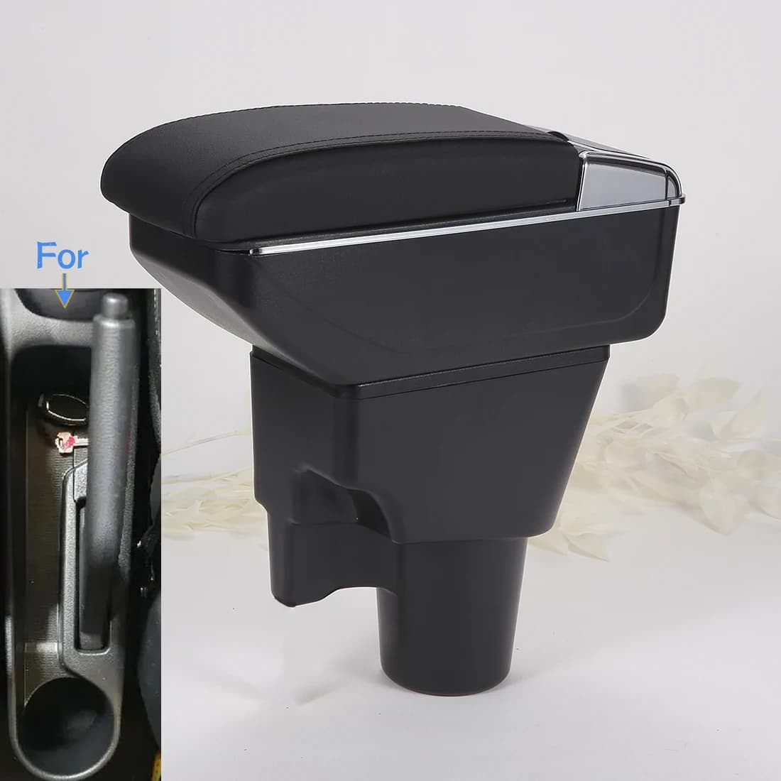 Per Kia Picanto Bracciolo Box Per Kia Picanto 3X-Line Auto Bracciolo dettagli interni Parti Retrofit Accessori Auto Scatola di Immagazzinaggio
