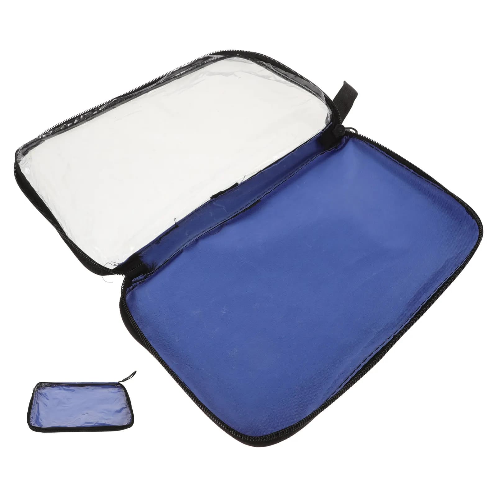2 Paddles Table Tennis Racket Case PP Plastic Hard Protective Storage Bag with Handle for Tournament Home Use Organizing Bat