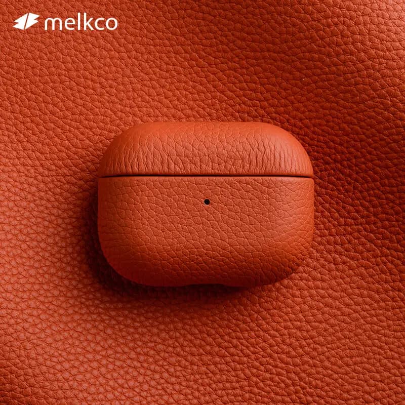Melkco Premium Leather Case for Apple AirPods Pro 1 2 3 AirPods 3 4 Generation Bluetooth Headphone Protect Cover