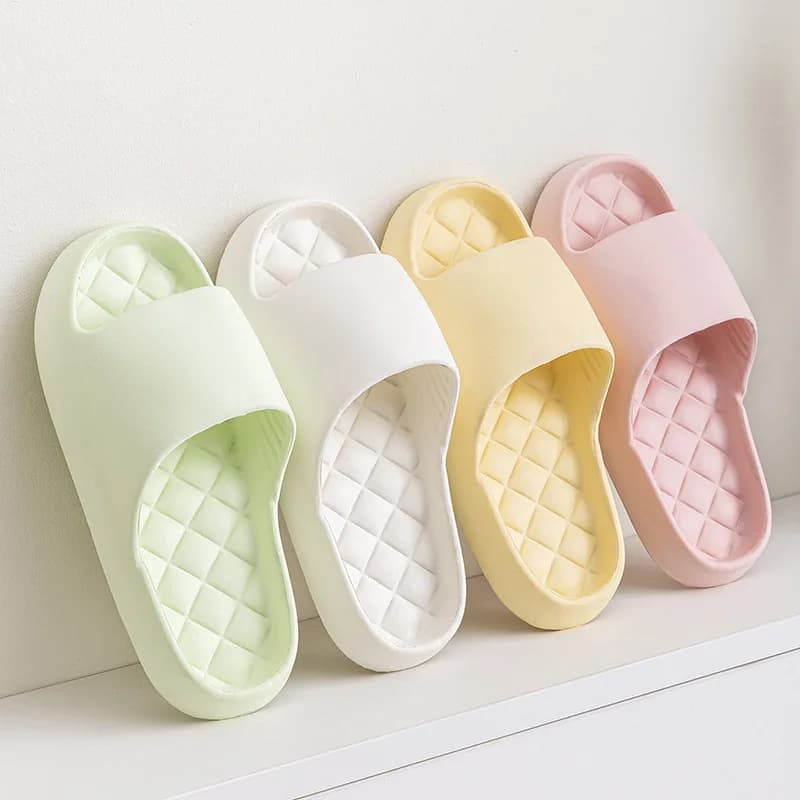 New Style Couple's Home Slippers, Summer Indoor Couple's Slippers, Men's and Women's Household Cool Slippers