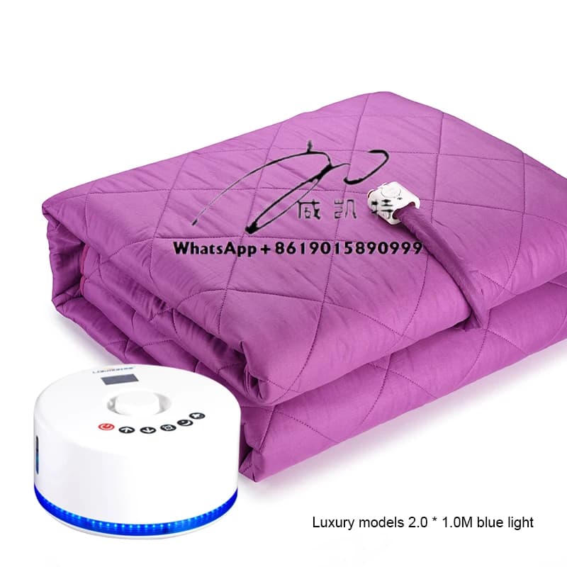 Coperta viola AC 220V/110V Materasso caldo acqua Coperta termica elettrica in silicone