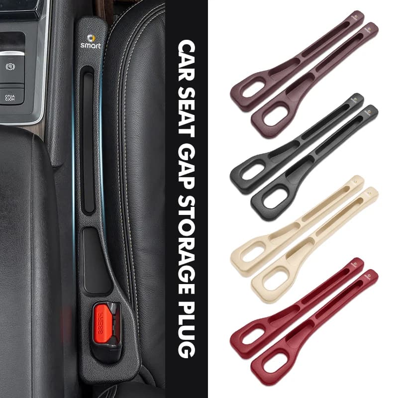 Car Seat Gap Plug Strip Side Seam Filler Leak Proof Storage For Smart Fortwo 451 450 453 Forfour Cabrio Crossblade ROADSTER