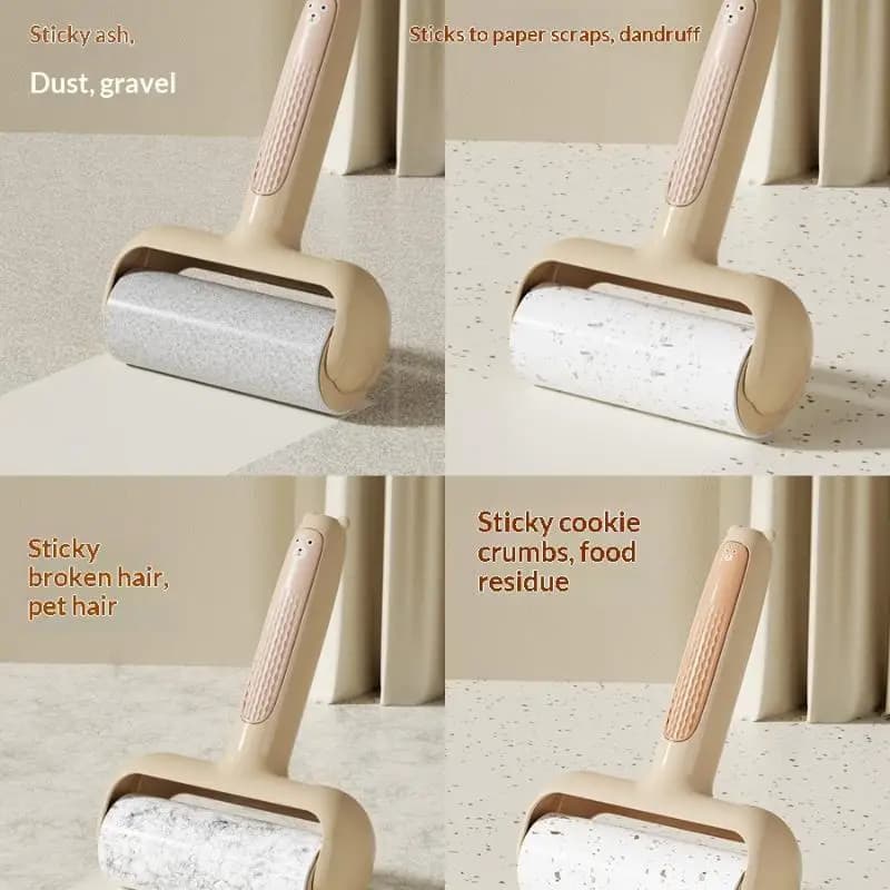 Extra Strong Sticky Lint Roller 10cm Wide Design Pet Hair Remover For Cat Dog Fur Clothes Carpet Car Interior Sofa Use