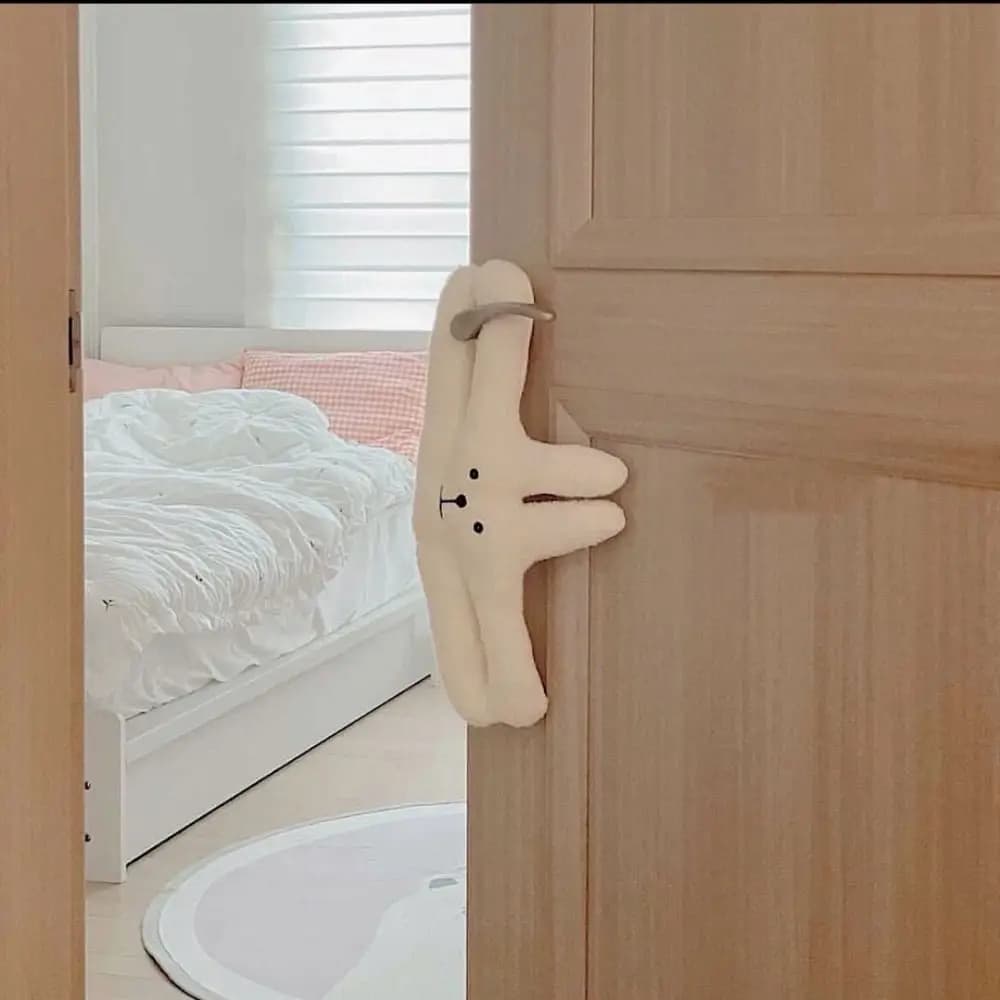 Protezione per porta Lucchetto per porta multiuso Clip per porta dell'armadio Attrezzatura per la protezione dei bambini Fermaporta per bambola Serratura di sicurezza per bambini