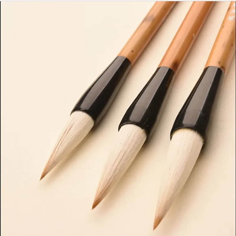 Calligraphy Brush Pen Set 3 Pcs Pen School Kit Art Brushes for Writing Painting for Beginner Caligrafia Practilce Craft Supply