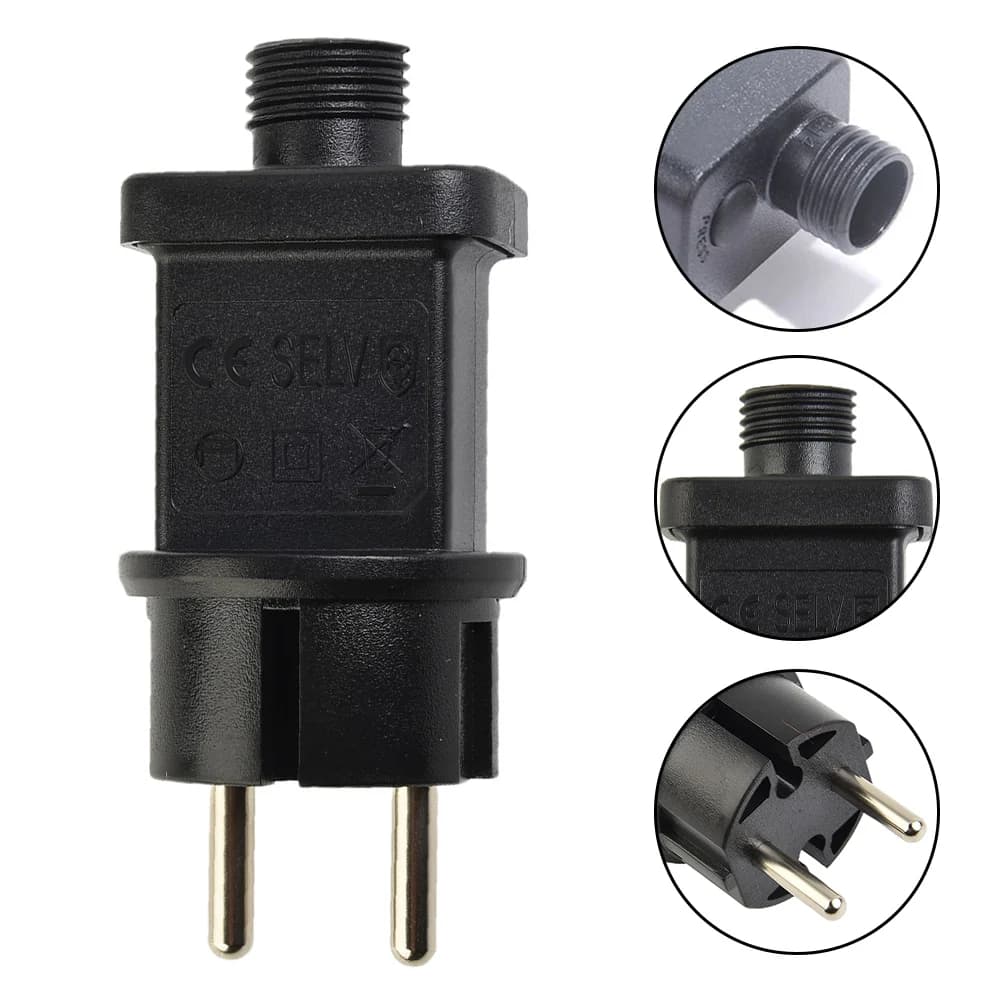 Spina UE LED Lucine Adattatore di Alimentazione Trasformatore Driver 24V/4.5V 3.6W 8 Funzionale Lampada A LED Driver Interruttore Adattatore IP44