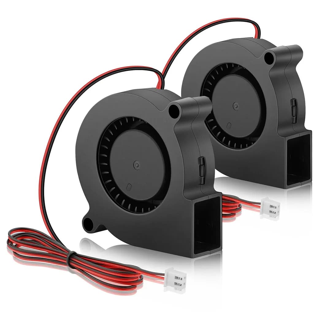 DC 5V 12V 24V 50x50x15mm Dispositivo di raffreddamento centrifugo 2Pin Ventola radiale 5015 Turbo Ventilatore 5cm 50mm Radiatore per raffreddamento stampante 3D