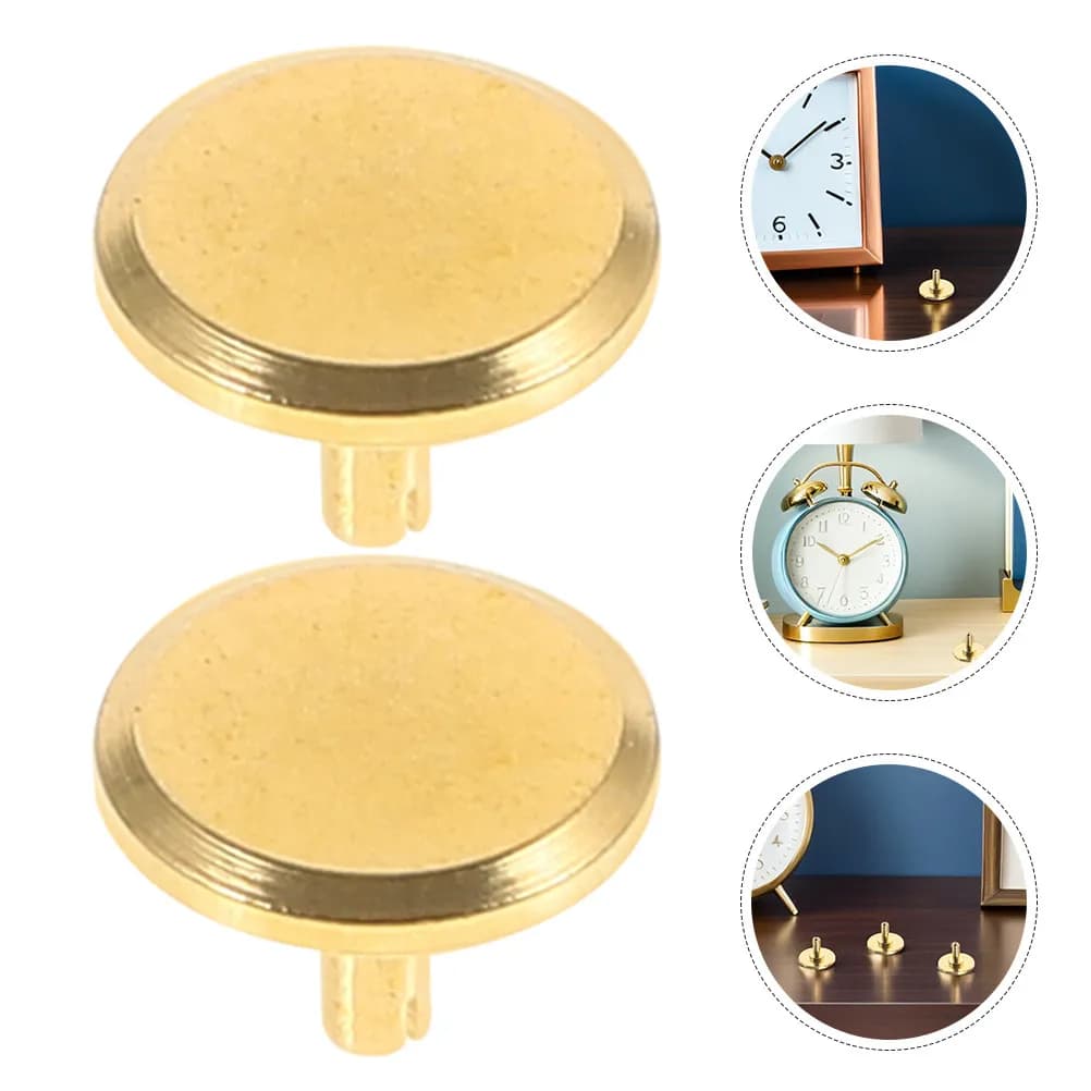 20 Pieces Copper Copper for Second Hands for Quartz Wall Clocks, Easy to Install, Repair Kit, Elegant Design