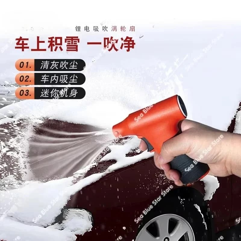 Ventilator Turbo Mini Portable Powerful for Camping, Sport, Cooling, Drying Domestic Animals, Hairdryer Portable Small