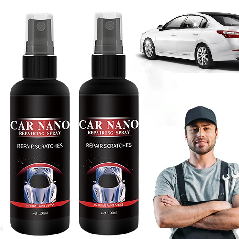 1/2/3PCS Auto Nano Riparazione Spray Riparazione Veloce Graffi Riparazione Polacco Spray per Auto Detailing Glasscoat Car Polish