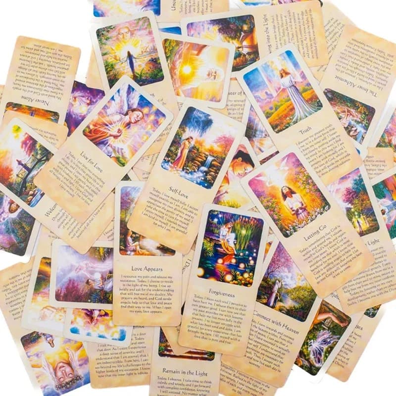 1 pz mazzo tarocchi messaggi della vita tarocchi gioco da tavolo 54 pezzi carte da gioco inglesi per divertimento in festa e famiglia 11.3 * 4.5 cm