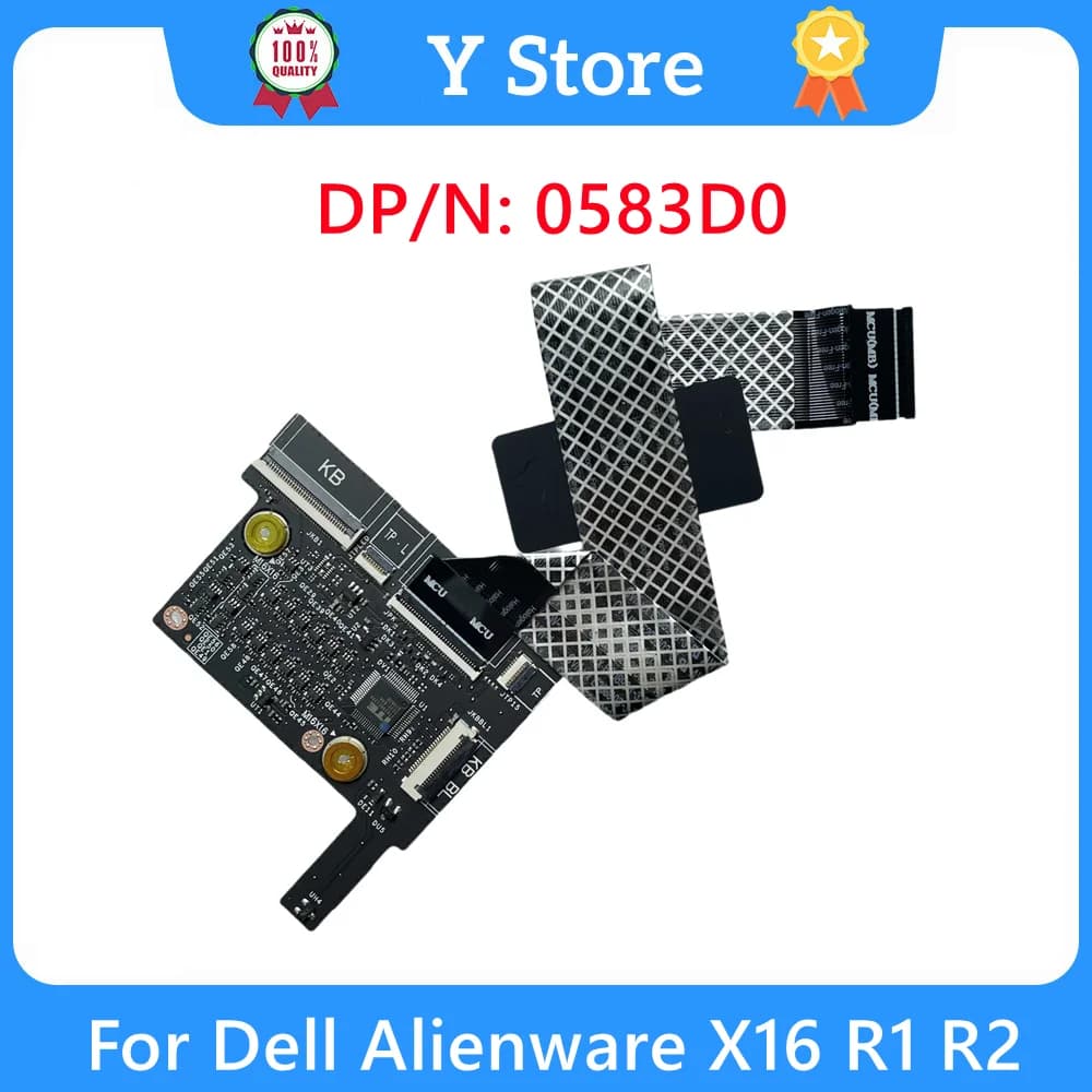 Y Store 583D0 New Original For Dell Alienware X16 R1 R2 Keyboard Connection Card With Cable LS-M413P 0583D0 Fast Ship