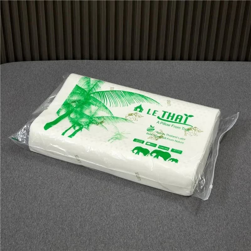 Cuscini in lattice tailandese premium naturale Cuscini a rimbalzo lento Rilassa il collo cervicale Supporto per dormire Lato posteriore e dormers dello stomaco