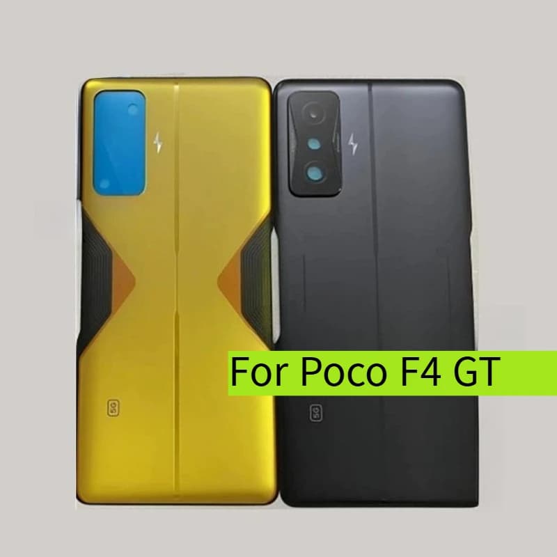 For Xiaomi Poco F4 GT Battery Glass Cover Rear Door Housing For POCO F4GT Battery Back Case With Camera Lens