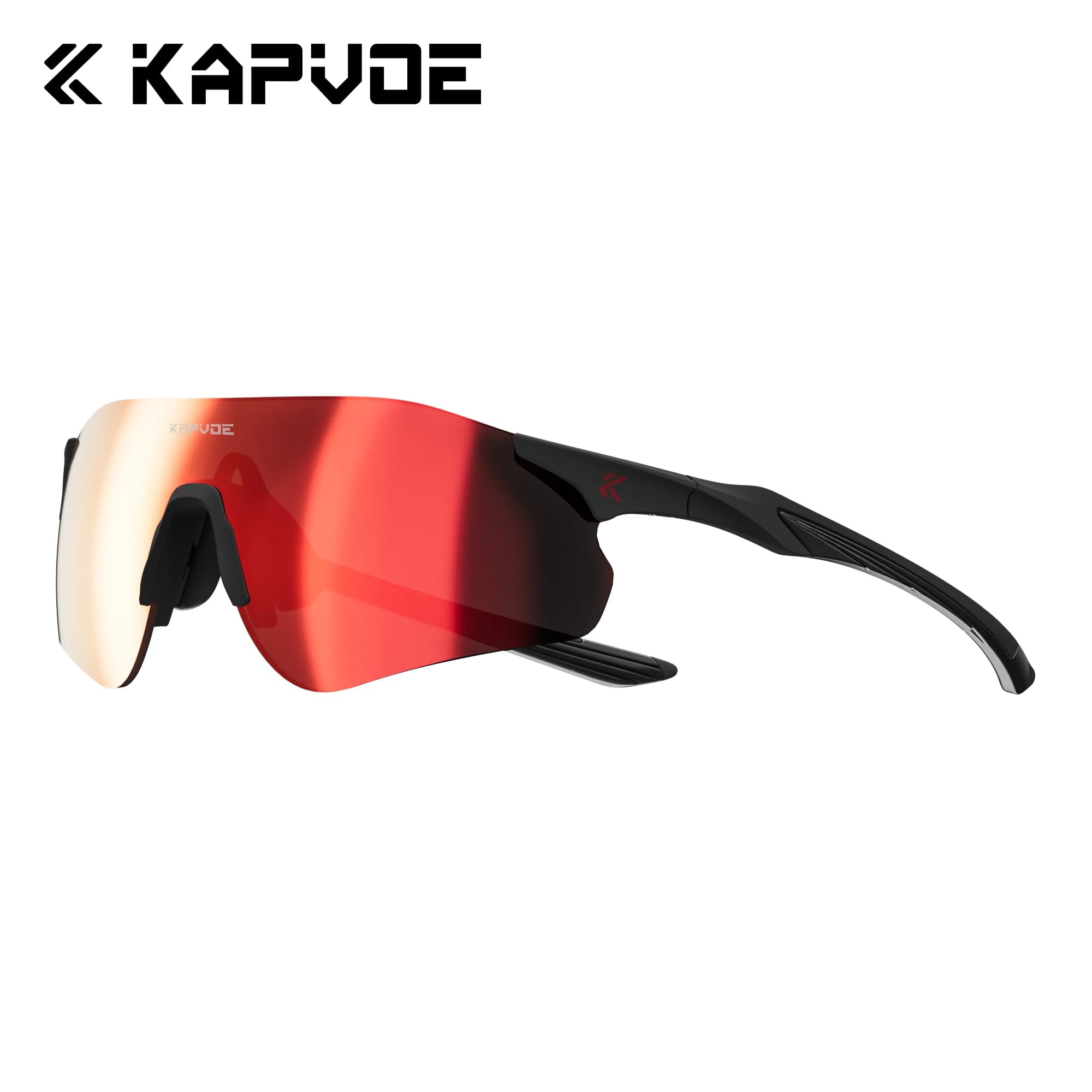 Kapvoe New Outdoor Hiking Horse Riding Windproof Glasses Man Woman MTB Road Bike Cycling Glasses UV400 Sports Sunglasses