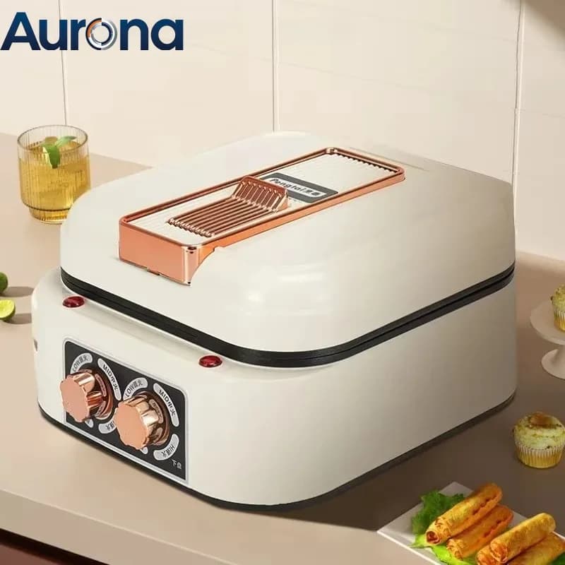 【Appliances】Frying And Baking Double-sided Heating Electric Baking Pan Household Pancake Pan Frying And Baking Machine Automatic