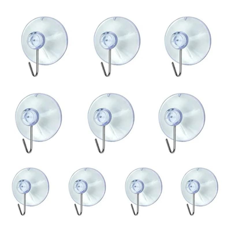 3/4/5/6 centimetri Ventosa Gancio per Vetro Ventosa Vuoto Ganci per Cucina Bagno Finestra Gancio Asciugamano Ventose Con Ganci