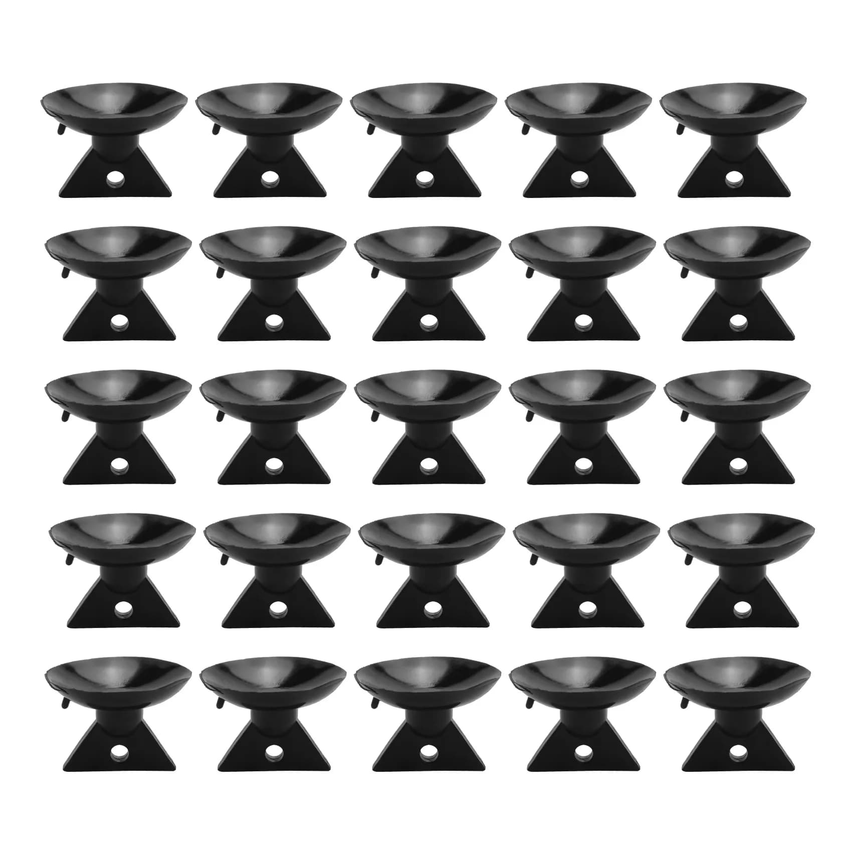 Exquisite-25Pcs GU10 Light Bulb Changer Lamp Changer Head PVC Suction Cup Lamp Replacing For LED Halogen Mini Track Lights
